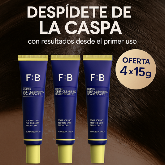Scalp Scaler -Anti Caspa X4 Unidades 🧑🏼‍⚕️➕✨