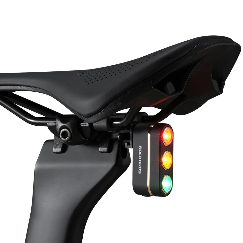 VisiLight™-💡 3 LEDS INTELIGENTES, SE ACTIVAN AL FRENAR, DIFERENTES MODOS DE LUZ