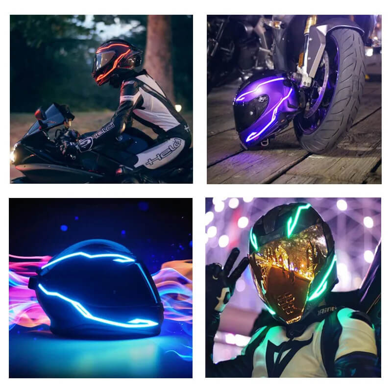 Seguridad Nocturna - Luz LED para Casco🔥