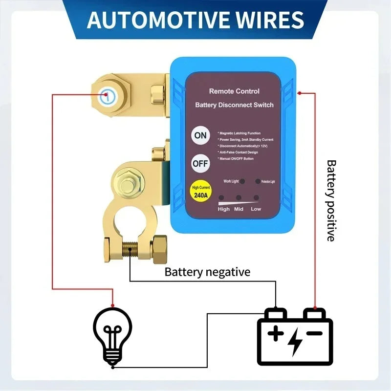 Desconectador Inteligente 🔋 Protección de Batería