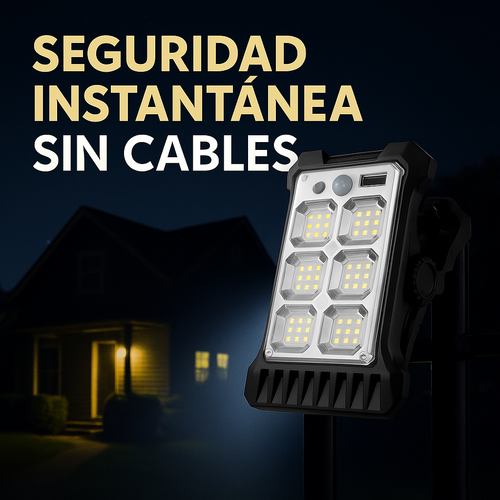 LUZ LED SOLAR CLIP 🔦🖇️☀️✨
