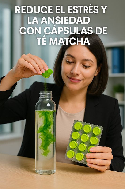 🌿☕Capsula de Te Matcha Para el Estres ☕🌿