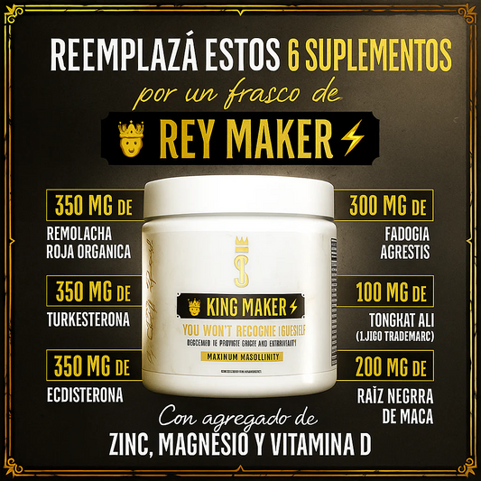 Conquista tu mejor versión con KING MAKER🔥