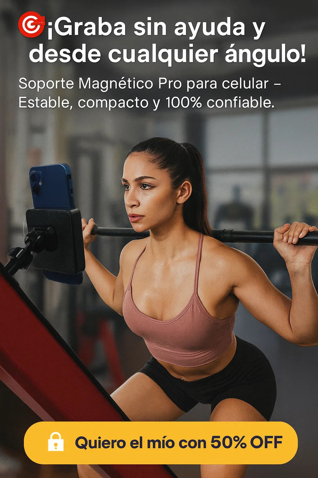 MagnoGrip 360°-🎥 Estabilidad total, ángulos perfectos. Graba sin límites