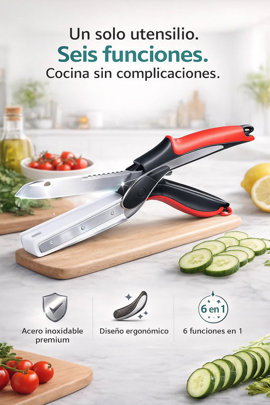 ChefTodo 6 en 1-⚡ Corta, pica y rebana sin esfuerzo
