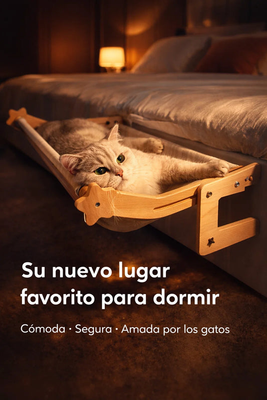 🐈🛏️Hamaca Lateral para Gatos - cómodos a tu lado