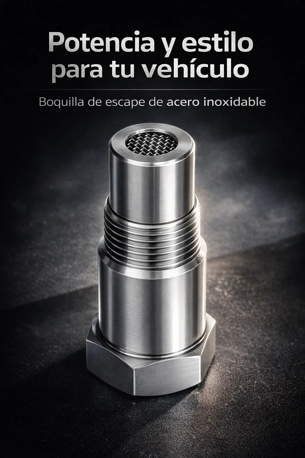 X6 unidades Adaptador de Sensor de Oxígeno para Automóviles, Extensión de Filtro, Conector M18 * 1.5