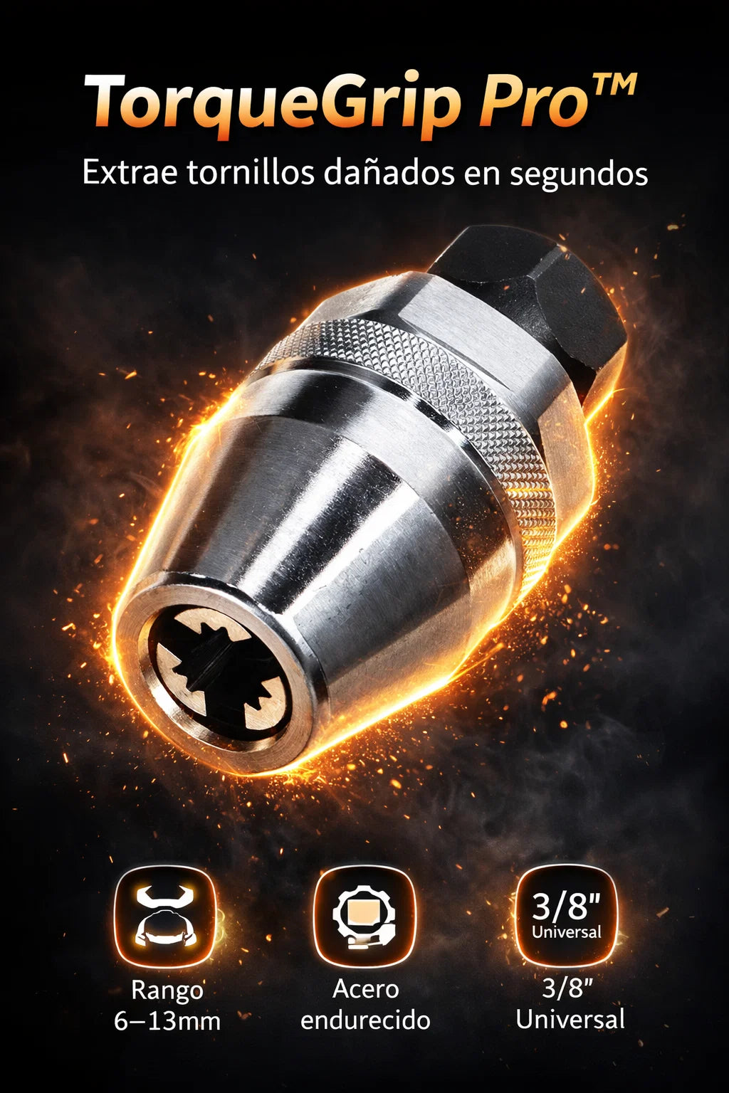 TorqueGrip Pro™ – Extrae tornillos imposibles en segundos 🔩⚡