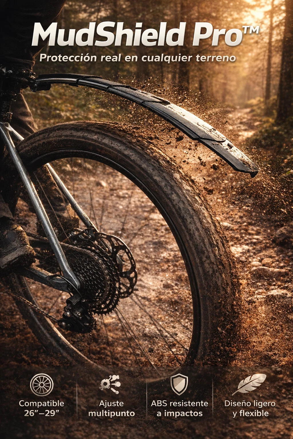 Guardabarros Delantero y Trasero🚴🏼