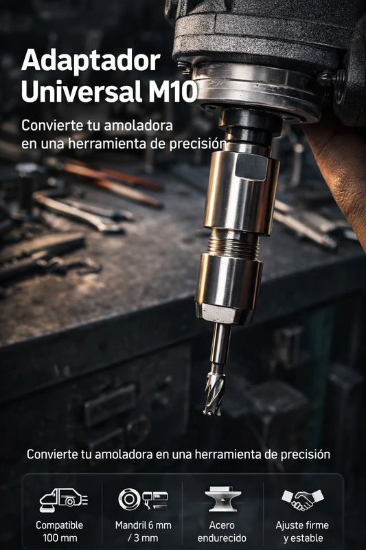 🔧⚙️x2  Adaptador Universal M10 para Amoladora Angular 100 mm